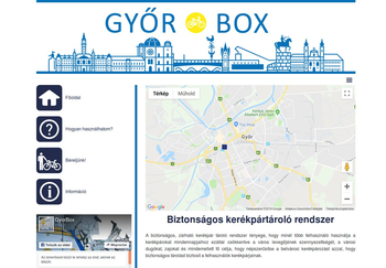 gyorbox.hu egyedi fejlesztésű rendszer referencia